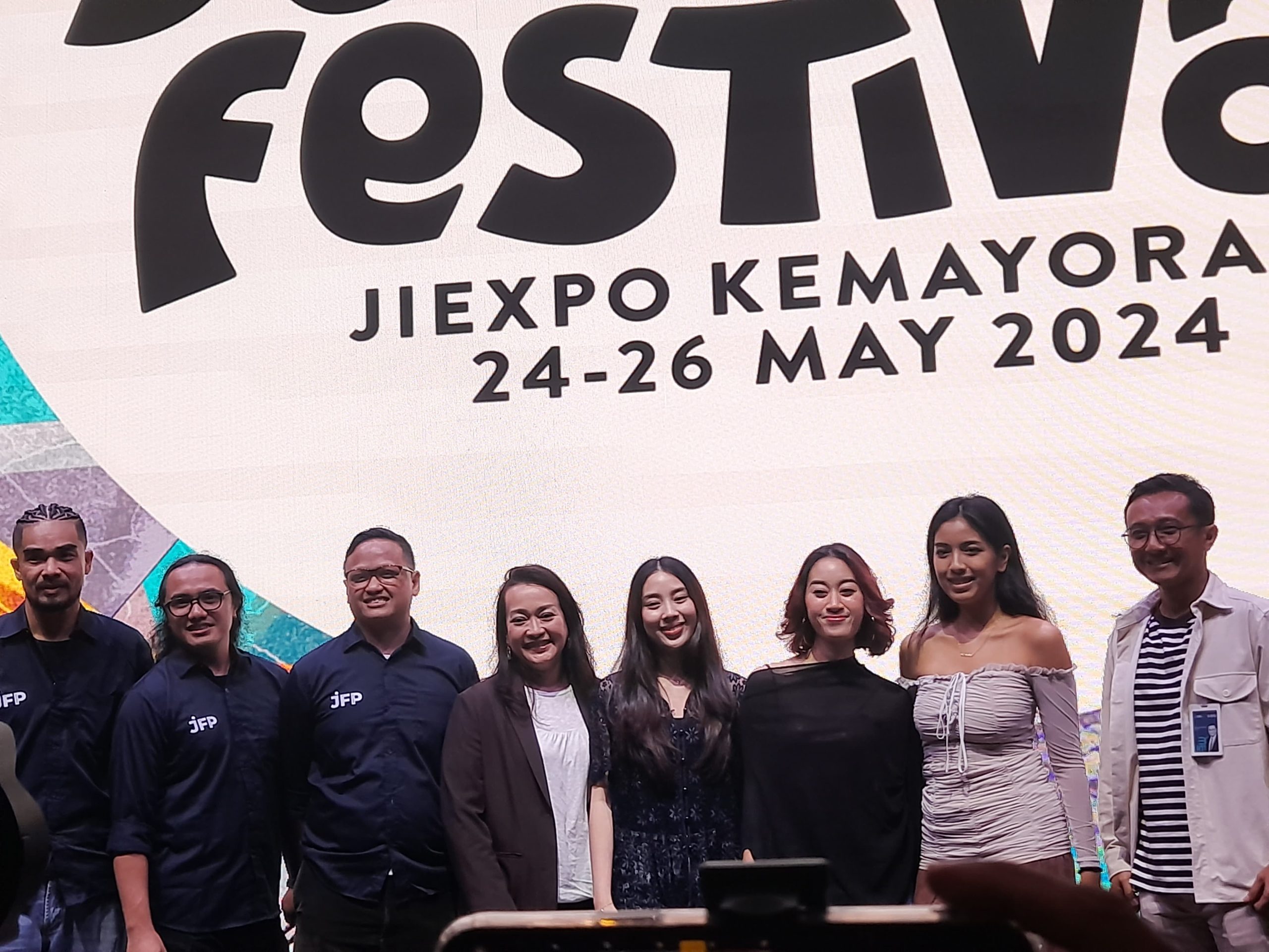 Foto bersama Konferensi pers Java Jazz Festival 2024 ( foto : Angfos )