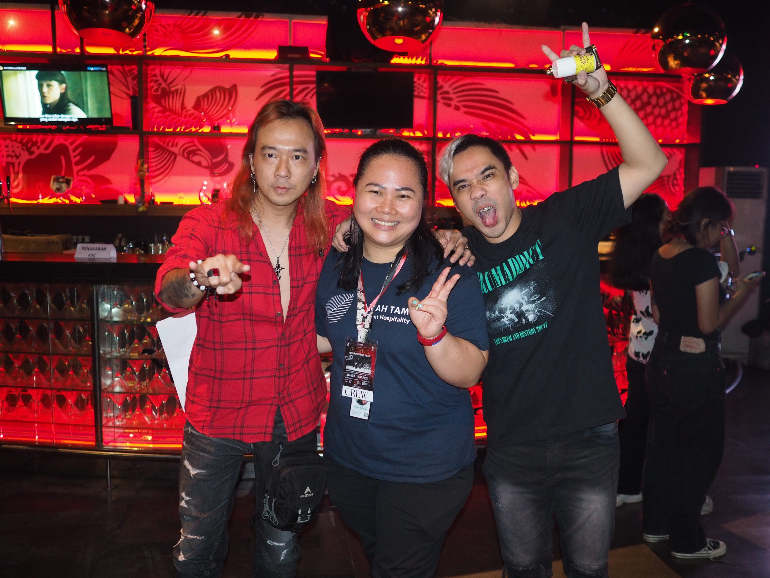 Vanya CEO Ramah Tamah Indonesia bersama Ikmal Tobing dan Lie Andi ( foto : istimewa )