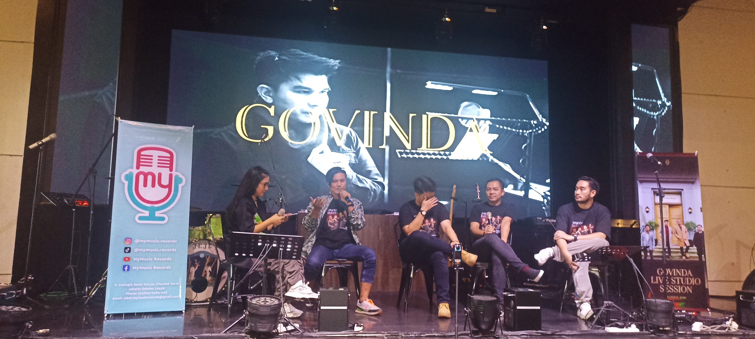 Konferensi pers single "Episode Bahagia' ( foto : QB )