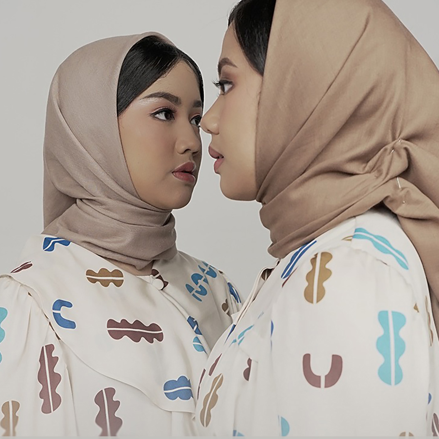 Artwork "Berbuka Bersama" - Ghea & Ghia ( foto : istimewa )