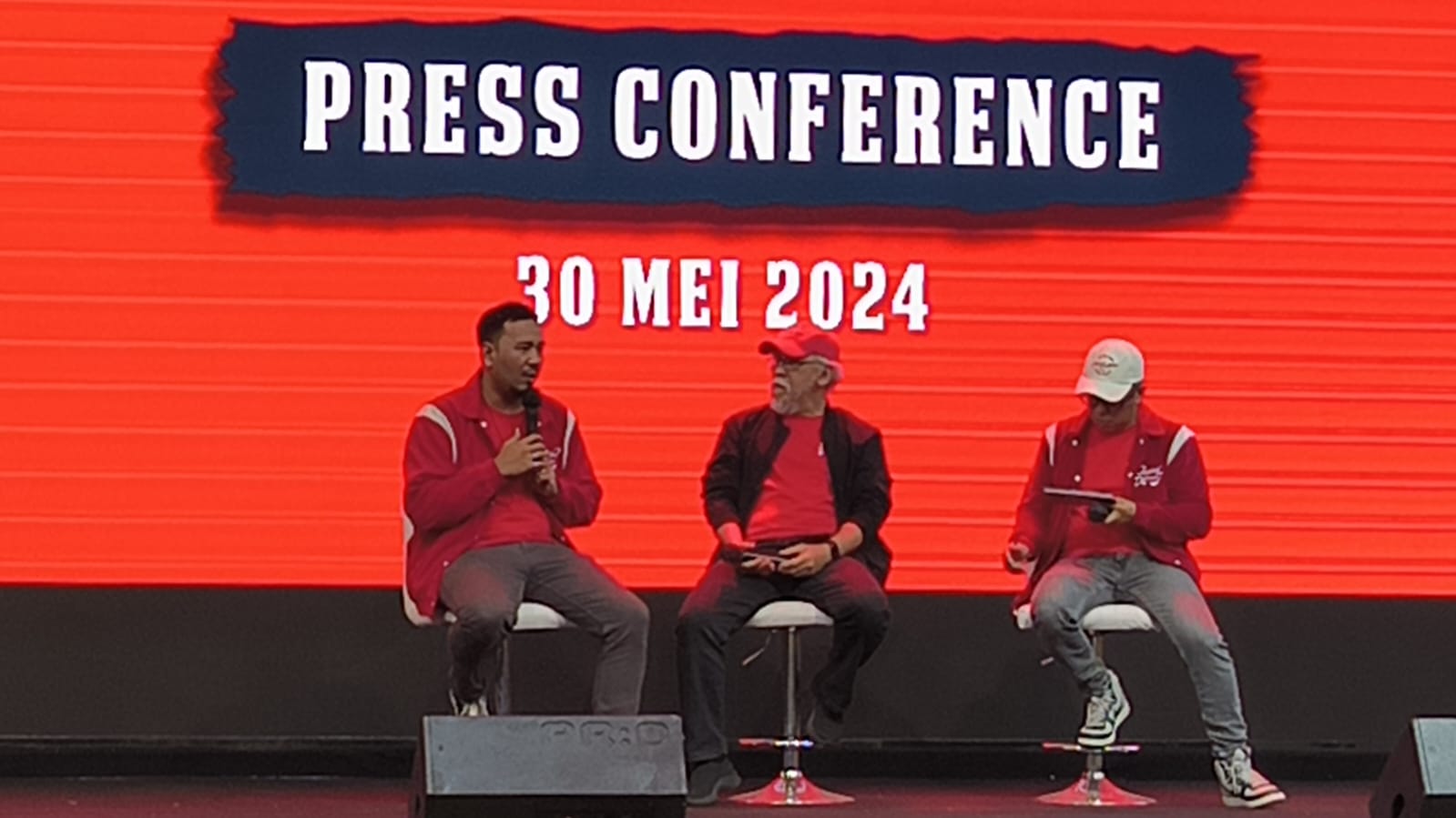 Konferensi pers Gaung Merah SeGALA-nya ( foto : istimewa )
